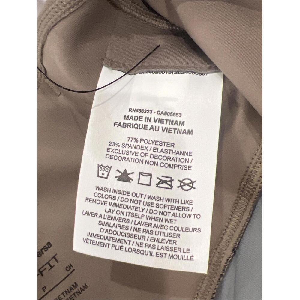 $110 Nike Universa High Waist 7/8 Leggings Mink Brown large NWT HQ6813-233 - Picture 10 of 10